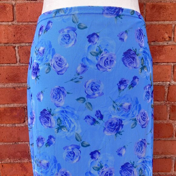 Y2K mesh maxi skirt - Picture 2 of 9